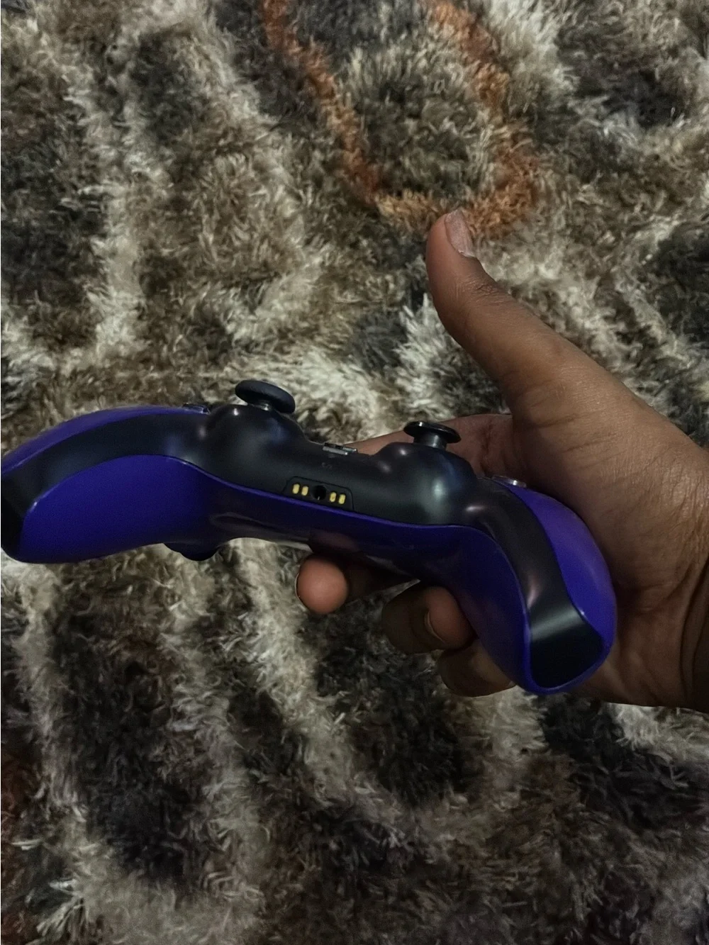 Sony DualSense Controller in Vibrant Purple with Black Accents